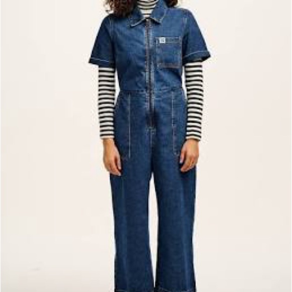 Lucy and Yak Denim Jumpsuit